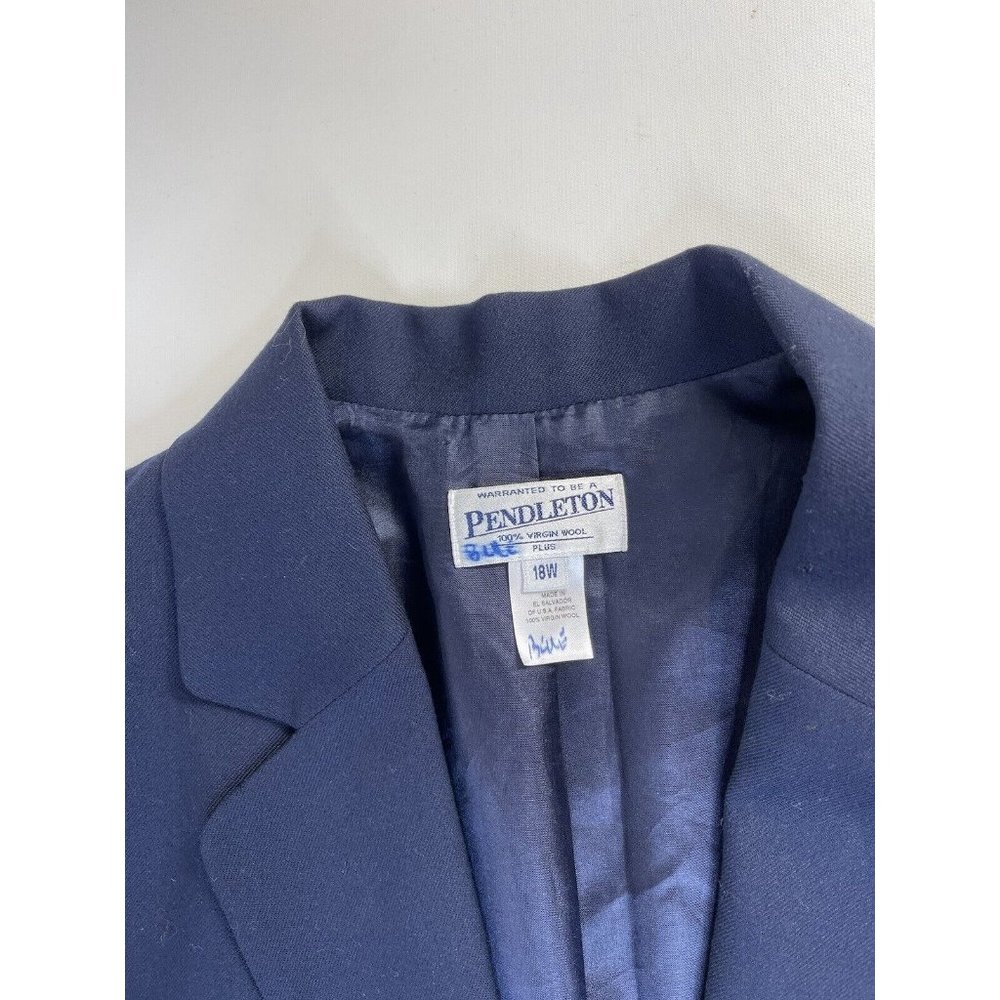 Vintage Pendleton Virgin Wool Button Blazer Suit … - image 6